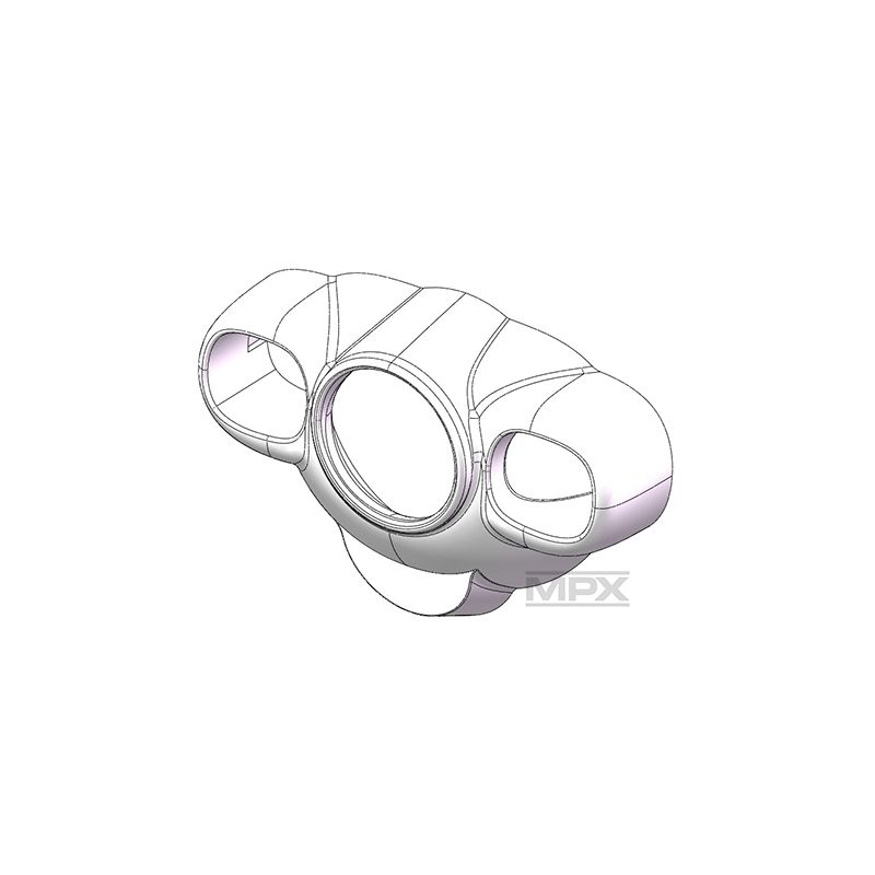 224434 motorový kryt FunCub XL - 1 224434 motorový kryt FunCub XL - 1