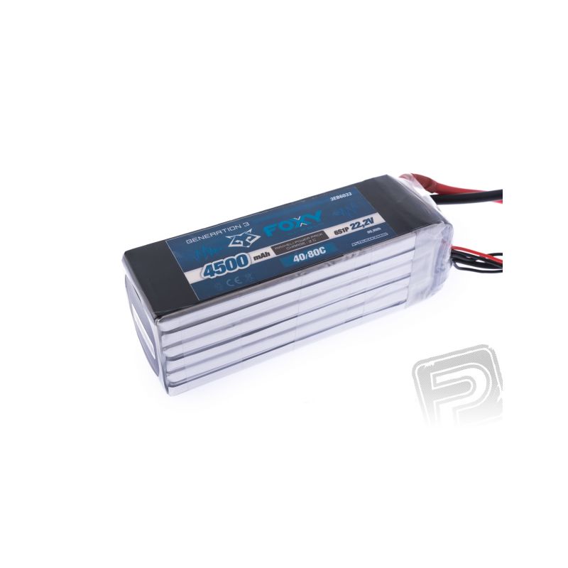 FOXY G3 Li-Po 4500mAh/22.2V 40/80C 99.9Wh - 1 FOXY G3 Li-Po 4500mAh/22.2V 40/80C 99.9Wh - 1