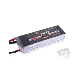 G4 RAY Li-Po 4900mAh/11.1 30/60C Air pack+XT60 plug - 1