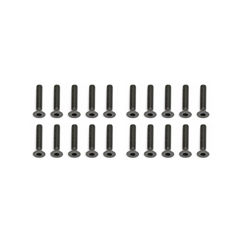 M3x16mm, Imbus šrouby s zápustnou hlavou, 10 ks. - 1
