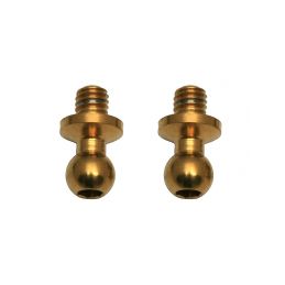 Factory Team TiN 3.25 mm kulové čepy, vysoký krček, 2 ks. - 1