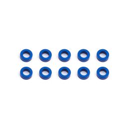Ballstud podložky, 5.5x2.0mm, modré alu, 10 ks. - 1