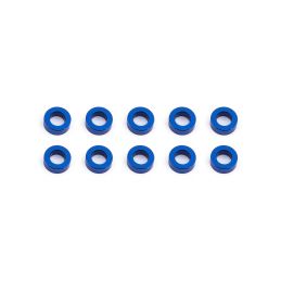 Ballstud podložky, 5.5x2.0mm, modré alu, 10 ks. - 1