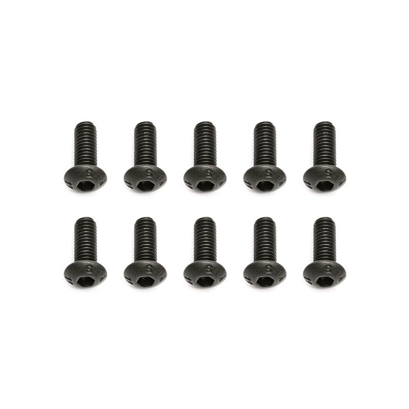 M3x0,5x8mm Imbusový šroub s kulatou hlavou, 10 ks. - 1