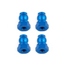 Vrchní modré hliníkové vložky tlumičů, 10mm, 4 ks. - 1