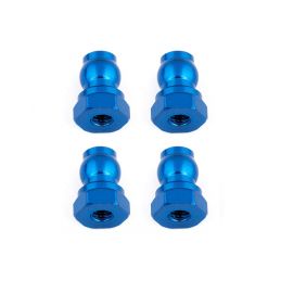 Vrchní modré hliníkové vložky tlumičů, 10mm, 4 ks. - 1