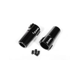 AR60 OCP hliníkové adaptery pevné nápravy (černé, 2 ks.) - 1