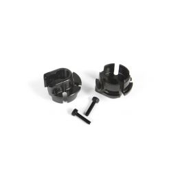 Černé hliníkové talířky tlumičů 12mm (2 ks.) - 1