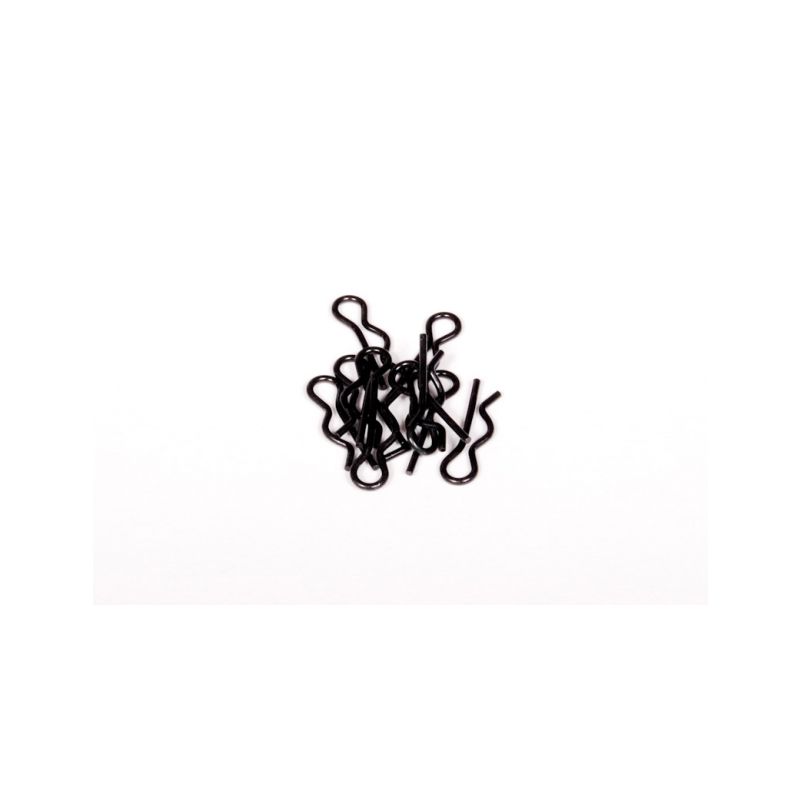 6mm sponky karoserie (černé, 10ks.) - 1 6mm sponky karoserie (černé, 10ks.) - 1
