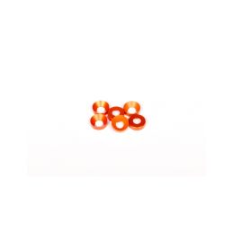 Konická podložka 3x6.9x2mm - oranžové (6 ks.) - 1