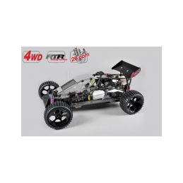 FG Buggy WB 535, 4WD, RTR, čirá karoserie - 1