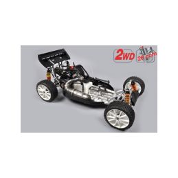 FG Leopard 2020 Competition Buggy, 2WD, čirá karoserie + centrální hydr. brzda - 1