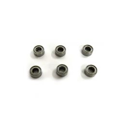 Kuličkové ložisko 10x5x4 mm (6 pcs) - 1