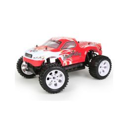 HiMOTO Monster Truck EMXT-1 1:10 elektro RTR set 2,4GHz červená - 1