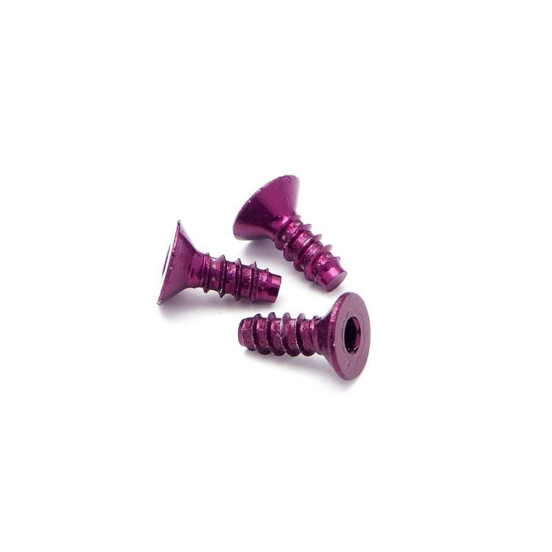 Samořezný šroub se záp. hlavou 3 X 8mm, 5ks (PURPLE) - 1