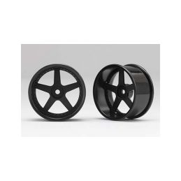 Racing Performer Driftovací disky 5 paprsků 01 (8mm Offset/Černé/2ks) - 1