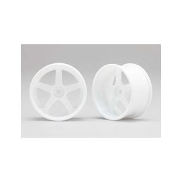 Racing Performer Driftovací disky 5 paprsků 01 (6mm Offset/Bílé/2ks) - 1