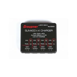USB nabíječka SLIM 400x4 1S LiPo 4,2V 400mA - 1