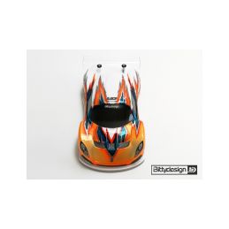 Čirá karoserie LS3 pro GT 1/12 - 3