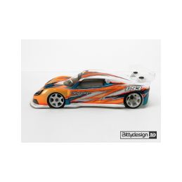 Čirá karoserie LS3 pro GT 1/12 - 5