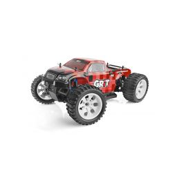 HiMOTO Monster EMXT GRIT 1:10 elektro RTR set 2,4 GHz (červené kostky) - 1