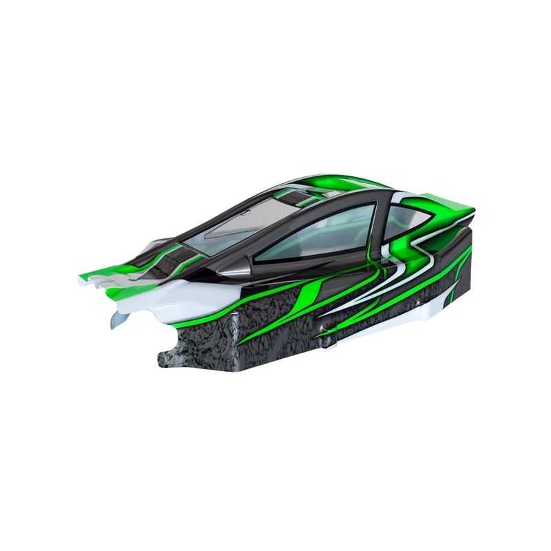 BX8SL RUNNER Bitty design zelená lexanová karoserie - 1