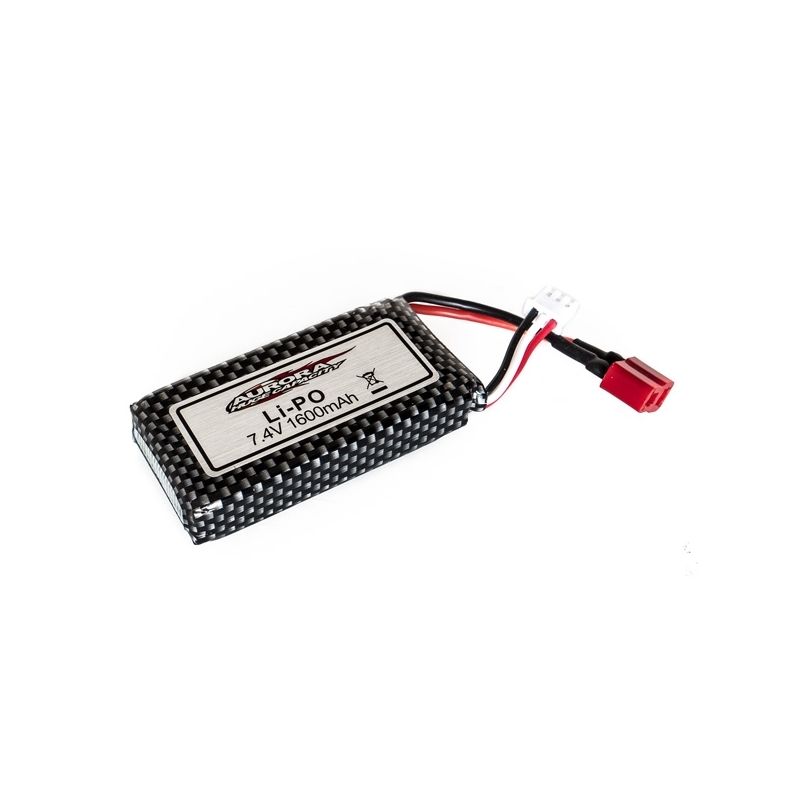 LiPo sada 7,4V 1600mAh - 1 LiPo sada 7,4V 1600mAh - 1