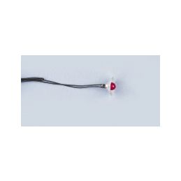 Žárovičky 4mm s kabelem - červené (10 ks.) - 1