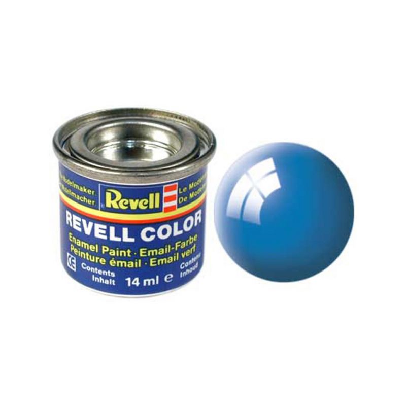 Revell emailová barva #50 světle modrá lesklá 14ml - 1 Revell emailová barva #50 světle modrá lesklá 14ml - 1