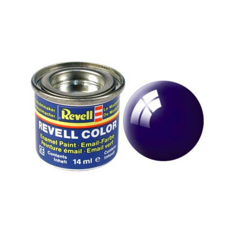 Revell emailová barva #54 noční modrá lesklá 14ml - 1 Revell emailová barva #54 noční modrá lesklá 14ml - 1