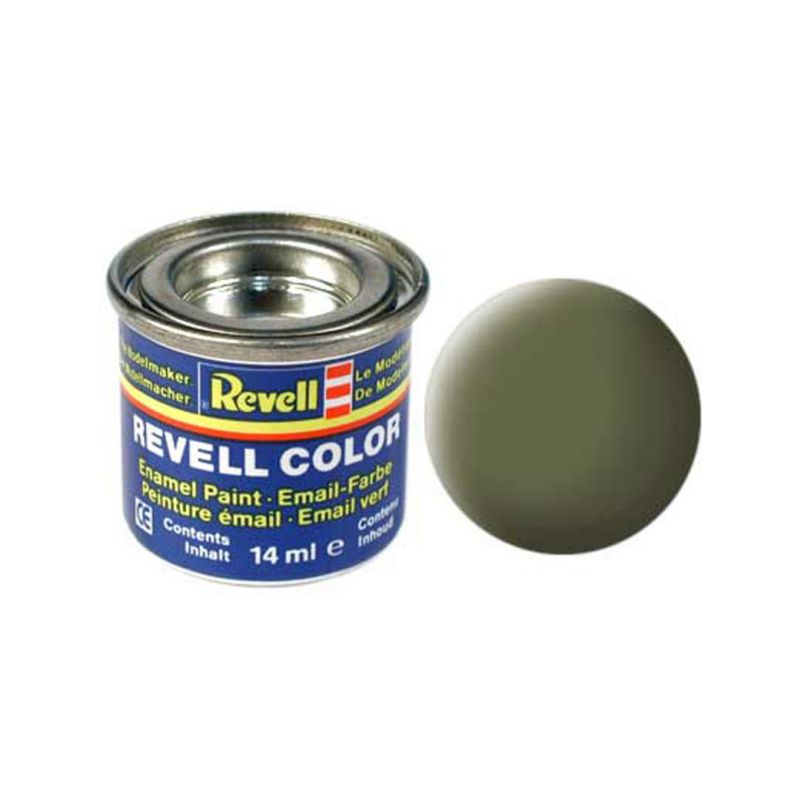 Revell emailová barva #68 tmavě zelená matná 14ml - 1 Revell emailová barva #68 tmavě zelená matná 14ml - 1