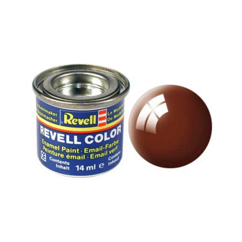 Revell emailová barva #80 blátivě hnědá lesklá 14ml - 1 Revell emailová barva #80 blátivě hnědá lesklá 14ml - 1