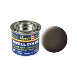 Revell emailová barva #84 koženě hnědá matná 14ml - 1