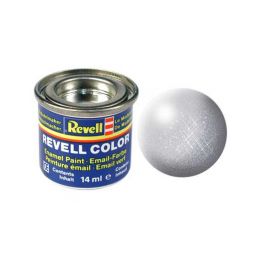 Revell emailová barva #90 stříbrná metalická 14ml - 1