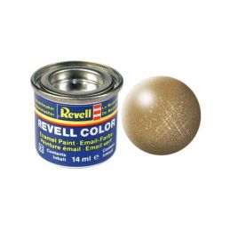 Revell emailová barva #92 mosazná metalická 14ml - 1