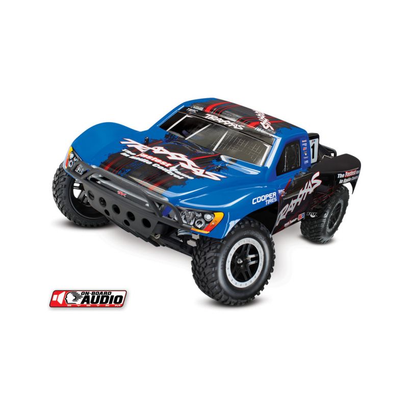 Traxxas Slash 1:10 OBA RTR modrý - 1 Traxxas Slash 1:10 OBA RTR modrý - 1
