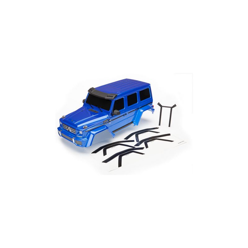 Traxxas karosérie Mercedes-Benz G 500 kompletní modrá - 1 Traxxas karosérie Mercedes-Benz G 500 kompletní modrá - 1