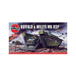 Airfix Buffalo Willys MB Jeep (1:76) (Vintage) - 1
