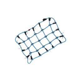 Robitronic poutací síť s háčky 19x12cm modrá - 1