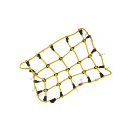 Robitronic poutací síť s háčky 19x12cm žlutá - 1