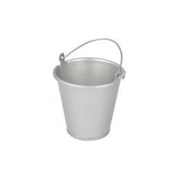 Robitronic kovový kbelík stříbrný - 1