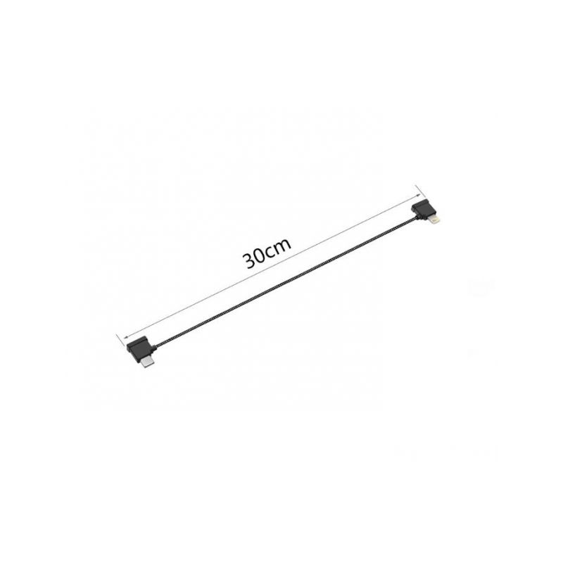 MAVIC AIR 2 / Mini 2 - Nylonové Kabel k dálkovému ovládání Lightning pro Tablety - 1