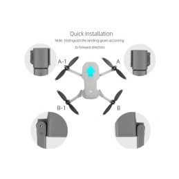 MAVIC MINI - Demontovatelné skládací zvýšené přistávací nohy - 7