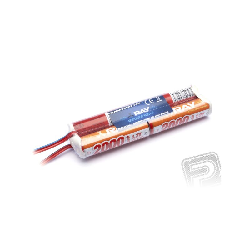 4.8V 2000AA RAY Long TX-RL 4čl. vys. T8FB - 1 4.8V 2000AA RAY Long TX-RL 4čl. vys. T8FB - 1