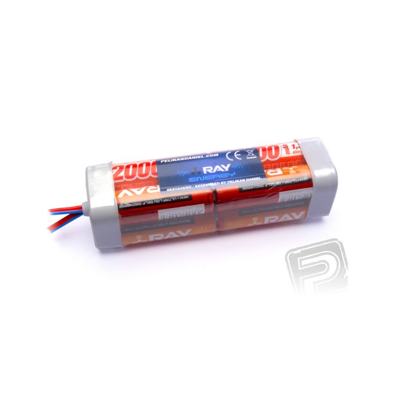 9.6V 2000AA RAY Long TX-RL 8čl. vys. AT9S, AT10II - 1 9.6V 2000AA RAY Long TX-RL 8čl. vys. AT9S, AT10II - 1