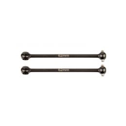 RC10B74 CVA poloosy, 62 mm - 1