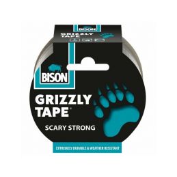 BISON Grizzly tape 50mm,10m Stříbrná - 1