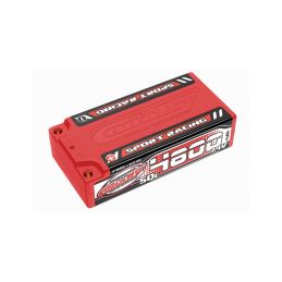 Sport Racing 50C LiPo Shorty Hardcase-4800mAh-7.4V-4mm Bullit (35,5Wh) - 1