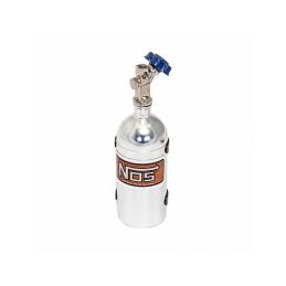 Stříbrná tlaková nádrž NOS s Nitro oxyd plynem, 23 gr. - 1