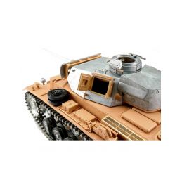 TORRO tank PRO 1/16 RC Panzer III bez nástřiku - infra - 4